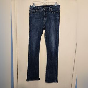 Silver Jeans Women's Dark Blue Most Wanted Skinny Boot Jeans Size W31/L33
